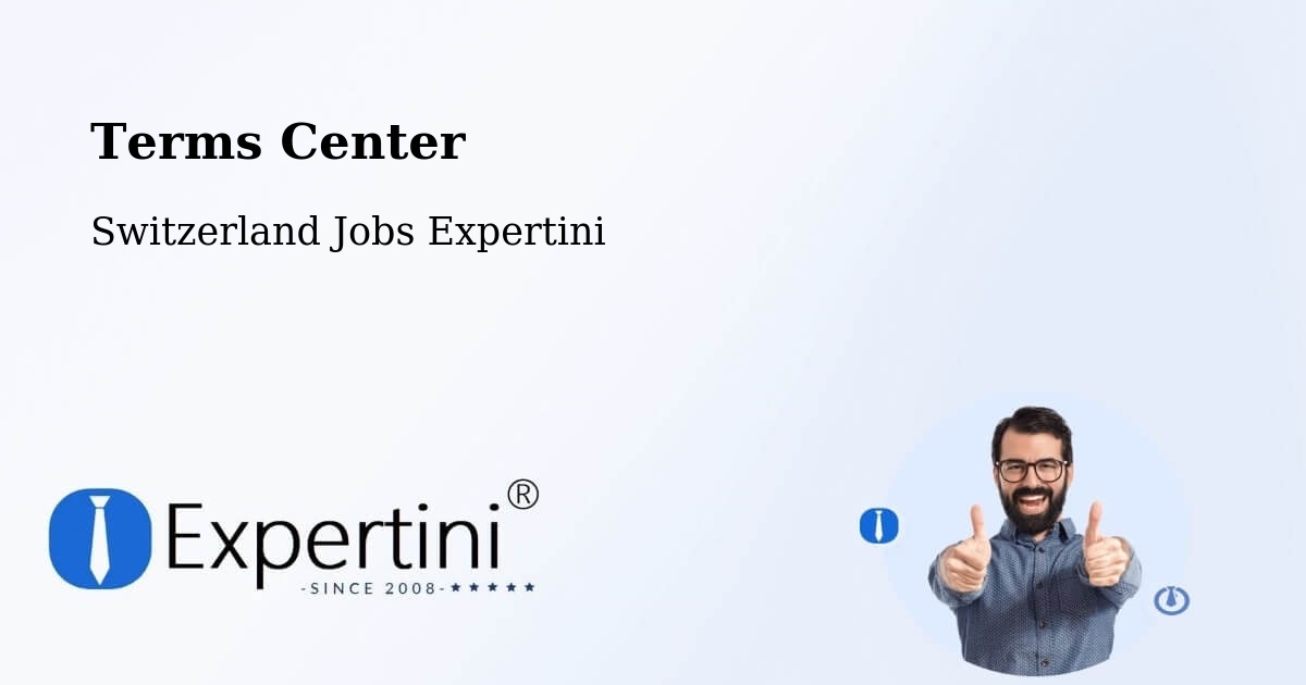 Terms of Service – Aigle - Switzerland Jobs Expertini